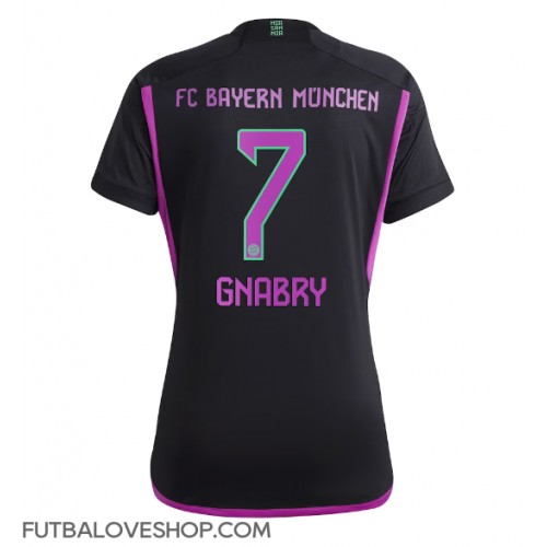 Dres Bayern Munich Serge Gnabry #7 Preč pre Ženy 2023-24 Krátky Rukáv